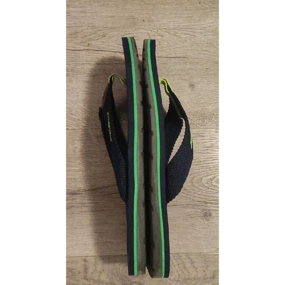 Just Speed Mens‎ Flip Flop Sandals Blue Slip On 12